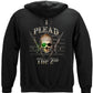2nd Amendment I Plead the 2nd Hoodie - back view