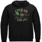 2nd Amendment I Plead the 2nd Hoodie - front view