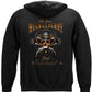 2nd Amendment I'm Your Huckleberry Hoodie - back view