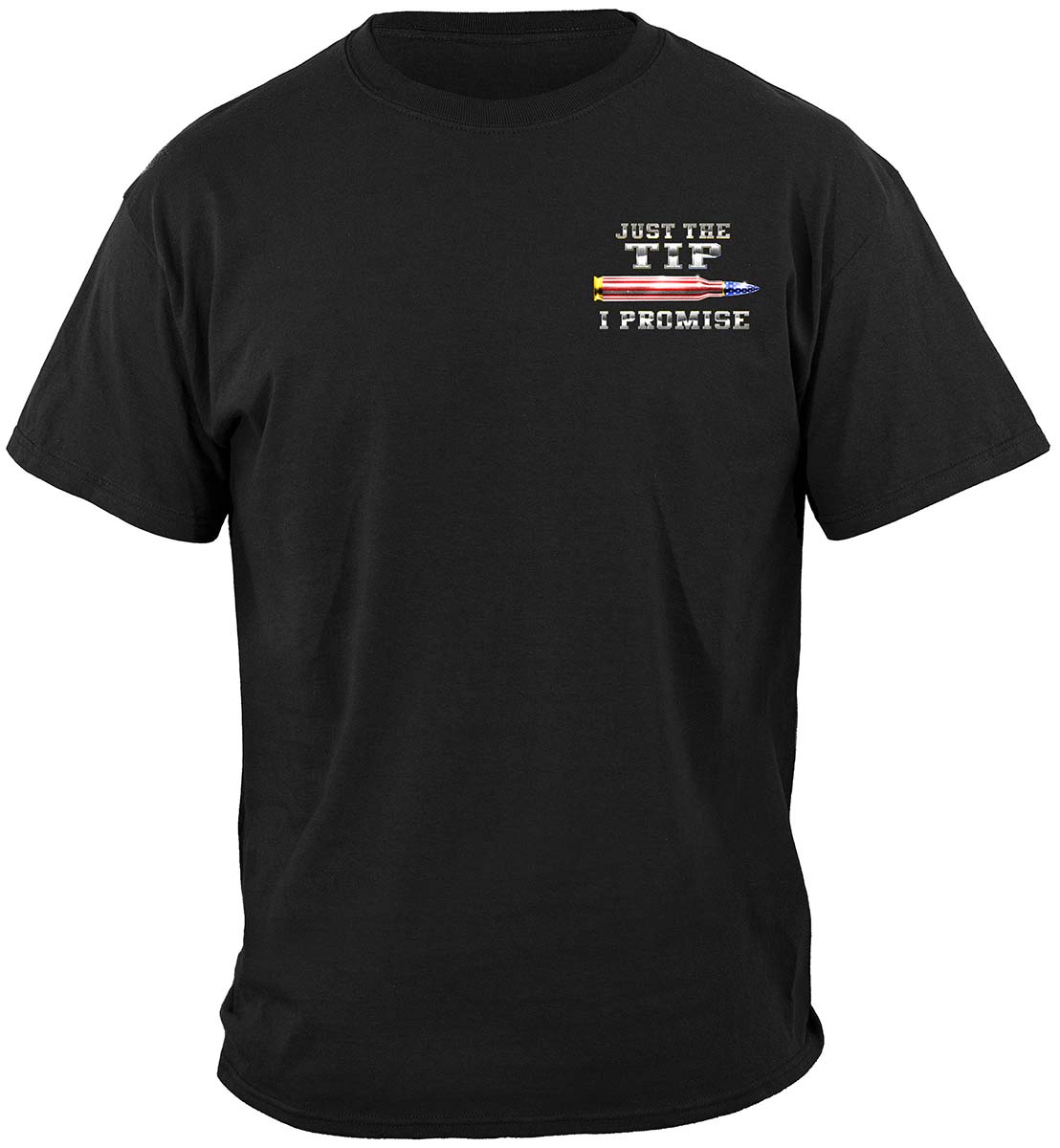 2nd Amendment Just the Tip T-Shirt - front view