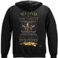2nd Amendment If Only I Had a Gun Hoodie - back view