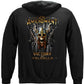 2nd Amendment Viking Warrior Hoodie - back view