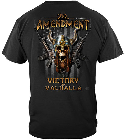 2nd Amendment Viking Warrior T-Shirt - back view