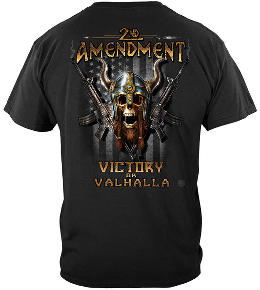 2nd Amendment Viking Warrior T-Shirt - back view