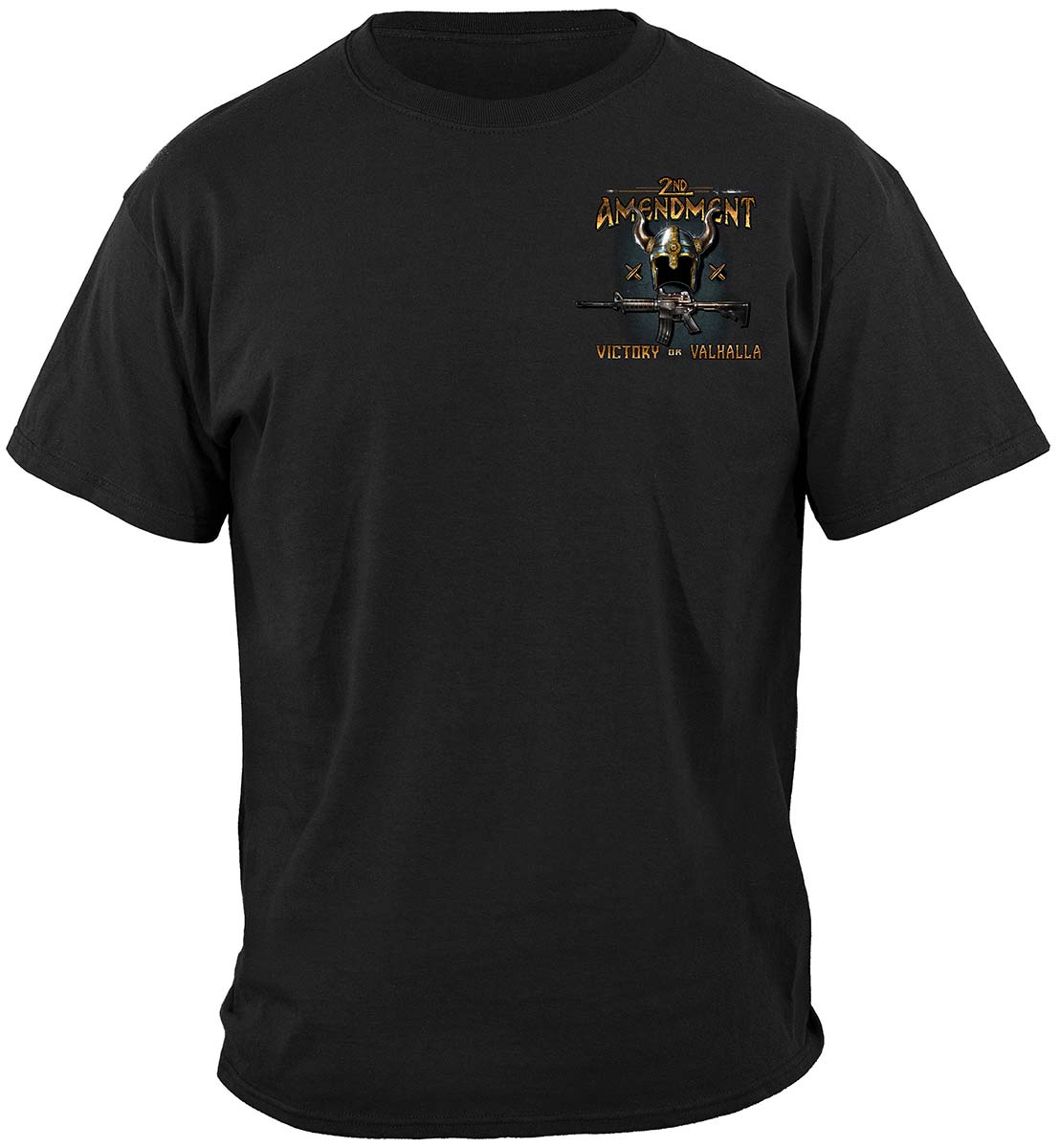 2nd Amendment Viking Warrior T-Shirt - front view