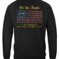 1st Amendment Betsy Ross Flag We the People Long Sleeve Shirt - back view
