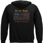 Constitution Betsy Ross Flag We the People Hoodie - back view