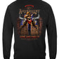 2nd Amendment Saloon Betsy Ross Flag Come and Take It Long Sleeve Shirt - back view