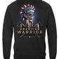 American Indian First Nation Warrior Long Sleeve Shirt - back view
