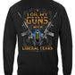 2A I Oil My Guns With Liberal Tears Long Sleeve Shirt - back view