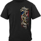 2nd Amendment Don't Tread Tattered Flag T-Shirt - front view