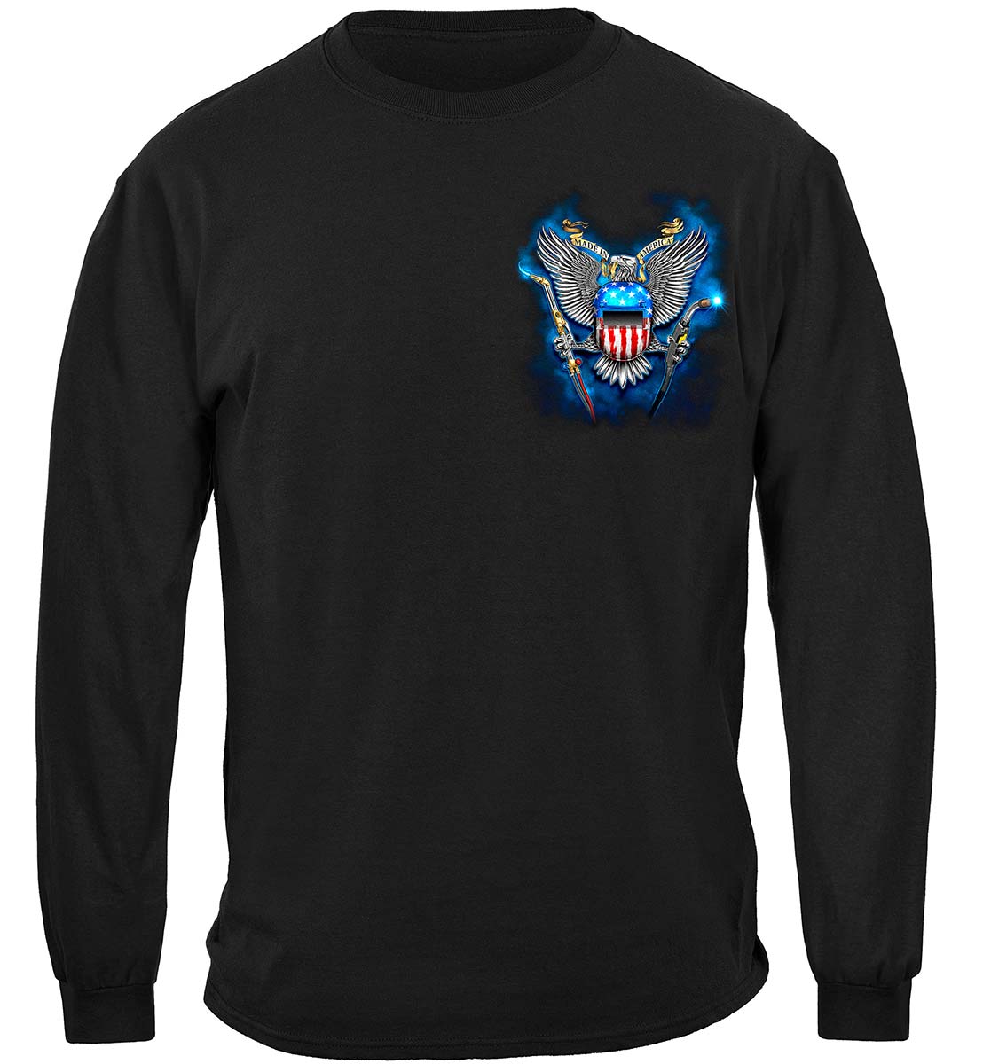 Made in America Welder Long Sleeve Shirt - front view