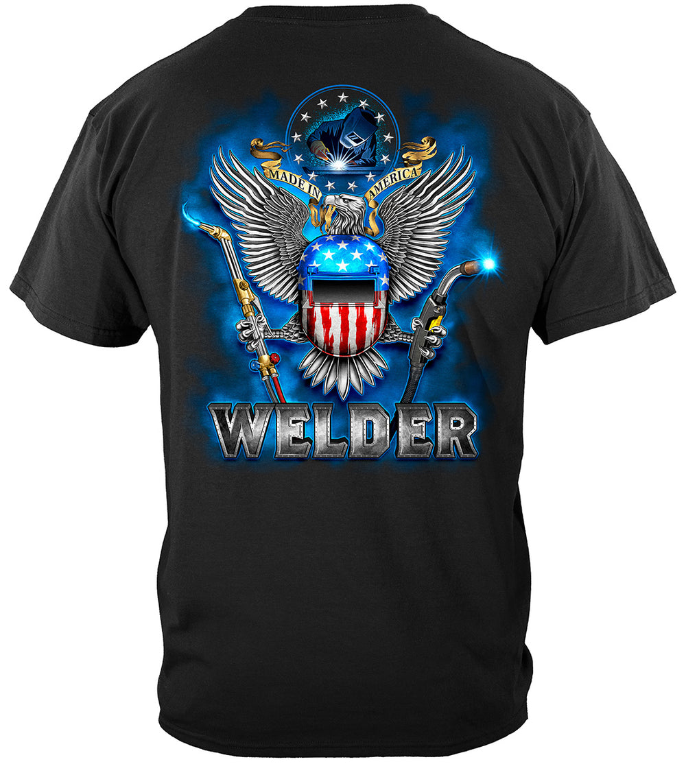 Made in America Welder T-Shirt - back view