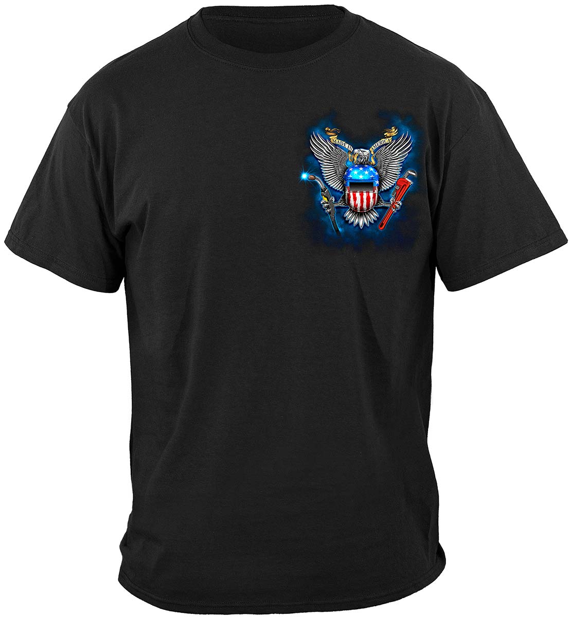 Made in America Pipefitter T-Shirt - front view