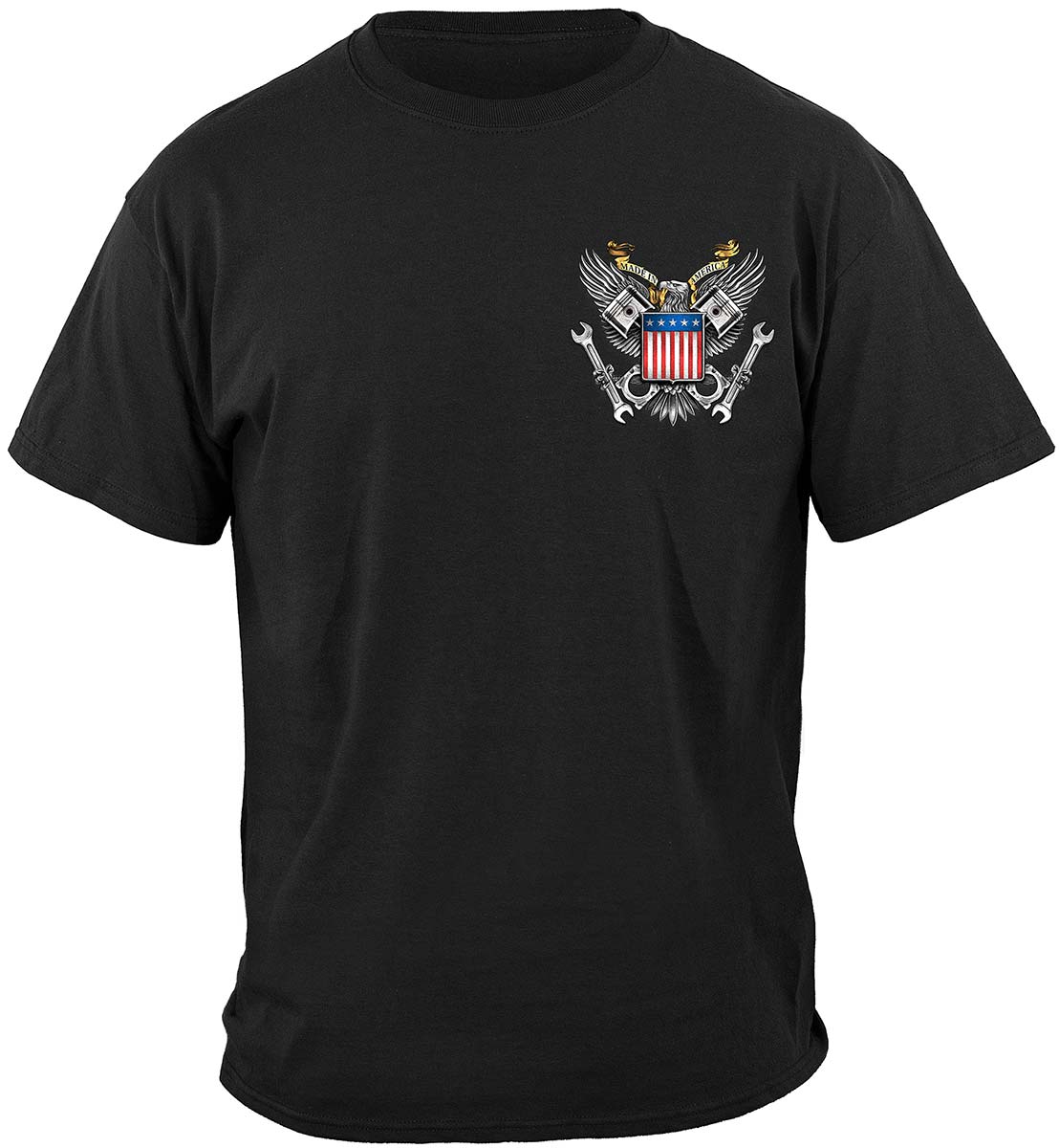 Made in America Mechanic T-Shirt - front view
