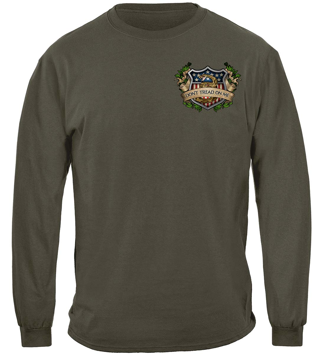 We the People Liberty or Death Fight for Victory Long Sleeve Shirt - front view