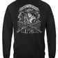 American Patriot Liberty or Death 1776 Long Sleeve Shirt - back view