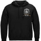 American Patriot Liberty or Death 1776 Hoodie - front view