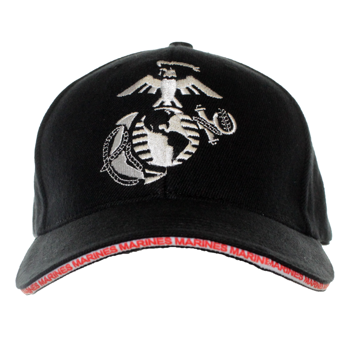 U.S. Marines Structured Embroidered Sandwich Cap – view 1