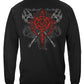 Elite Breed Red Maltese Long Sleeve Shirt - back view