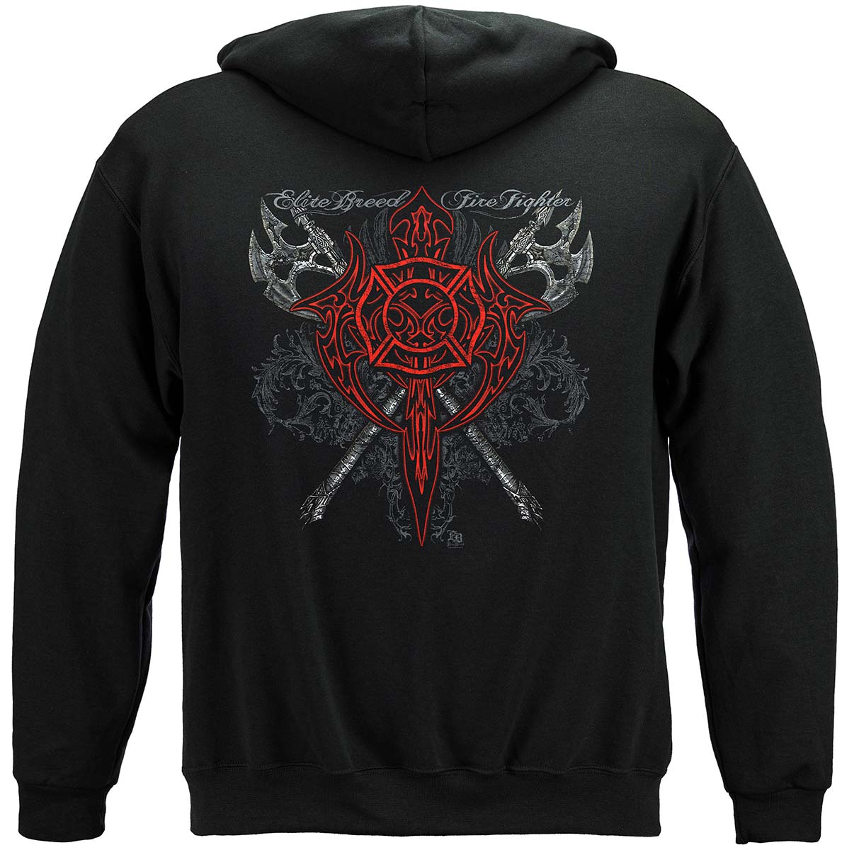 Elite Breed Red Maltese Hoodie - back view