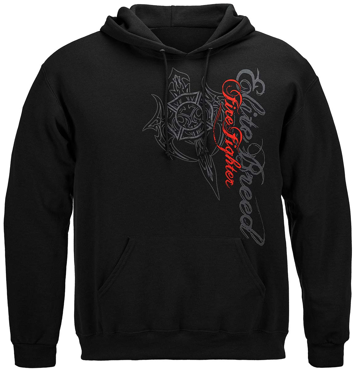 Elite Breed Red Maltese Hoodie - front view