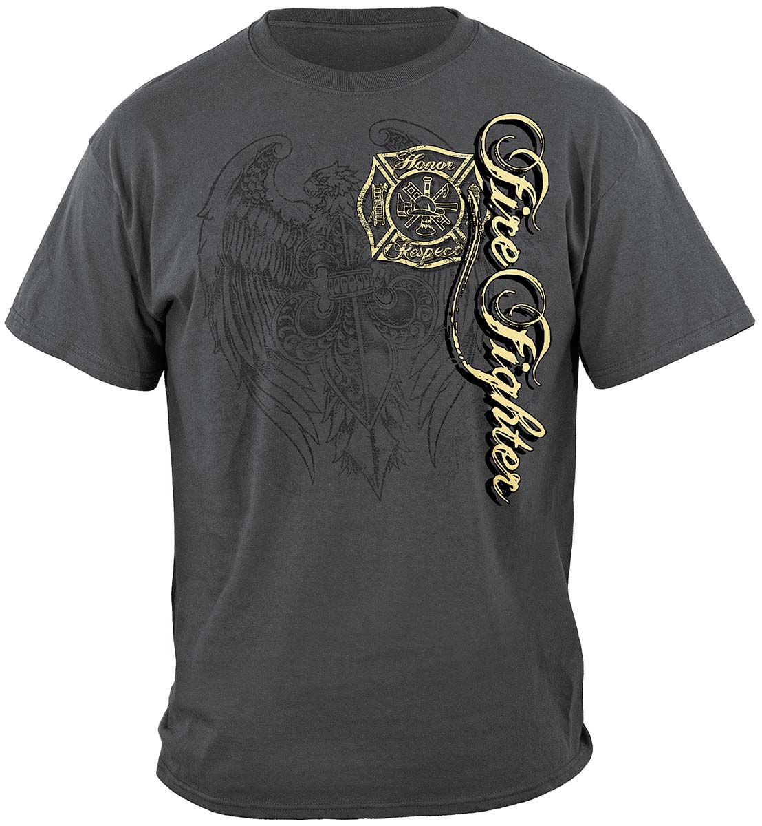 Elite Breed Elite Firefighter T-Shirt - front view