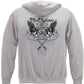 Elite Breed Sacrifice Firefighter Hoodie - back view
