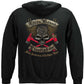 Elite Breed Firefighter Biker Hoodie - back view