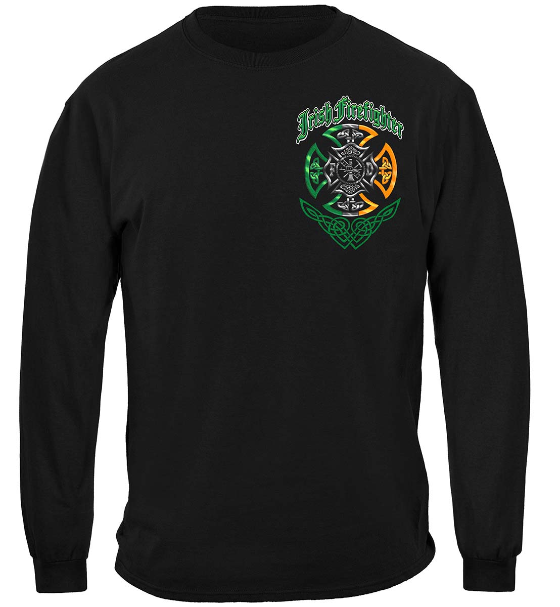 Elite Breed Irish Honor Maltese Long Sleeve Shirt - front view