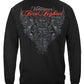 Elite Breed Volunteer Firefighter Long Sleeve Shirt - back view