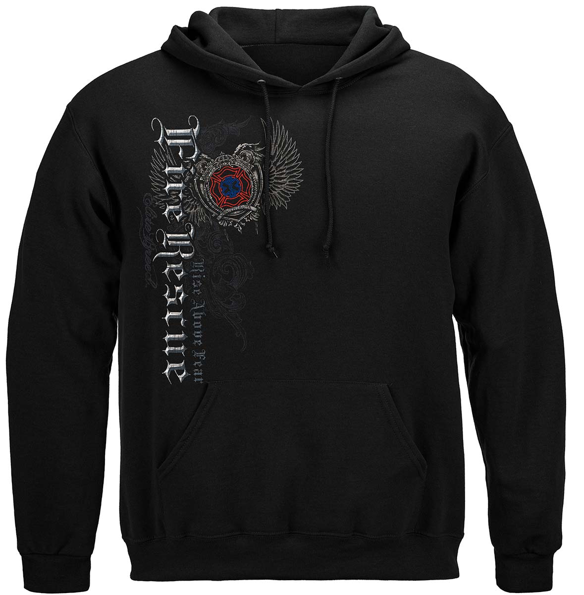 Elite Breed Fire Rescue Hoodie - front view