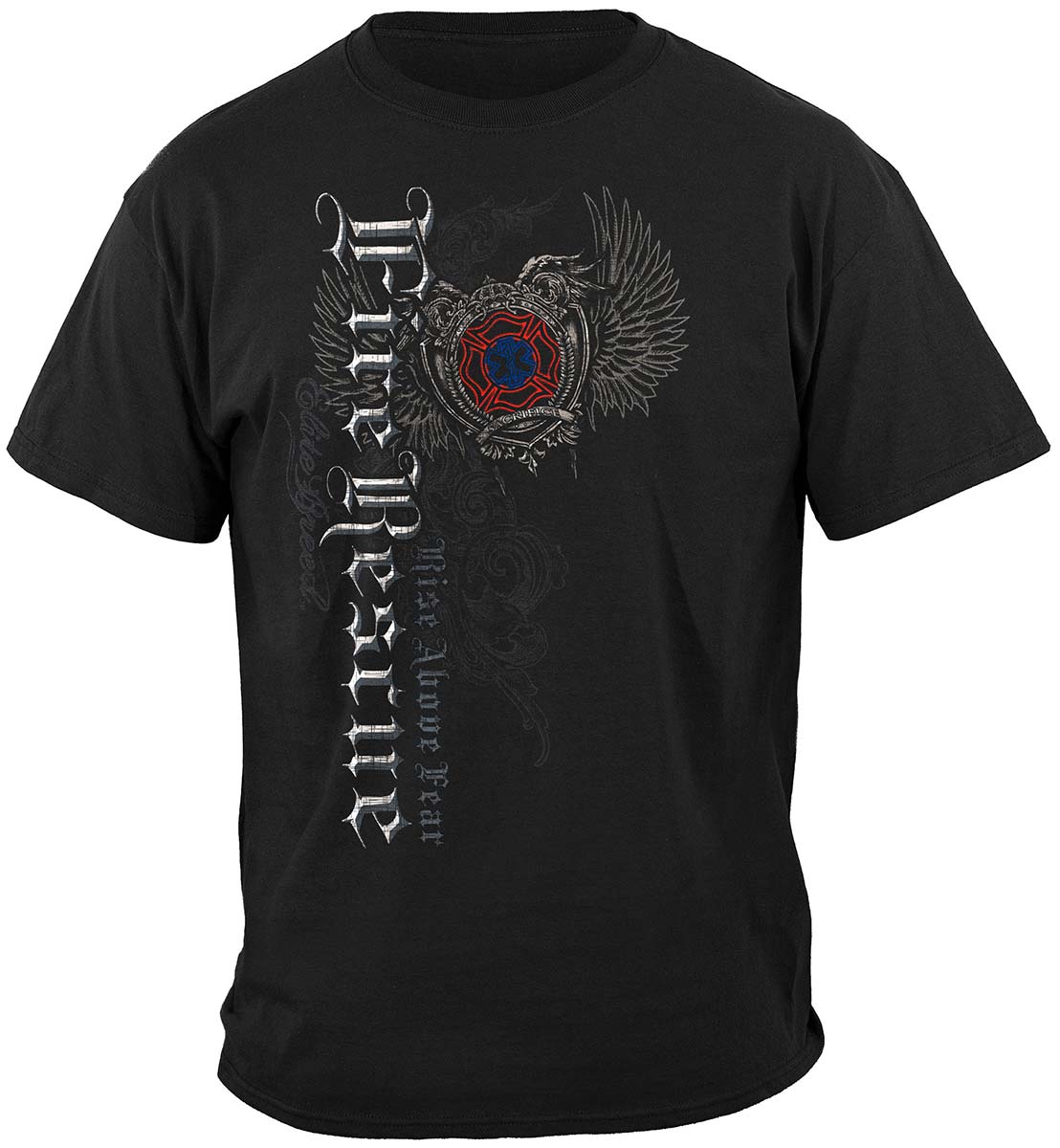 Elite Breed Fire Rescue T-Shirt - front view