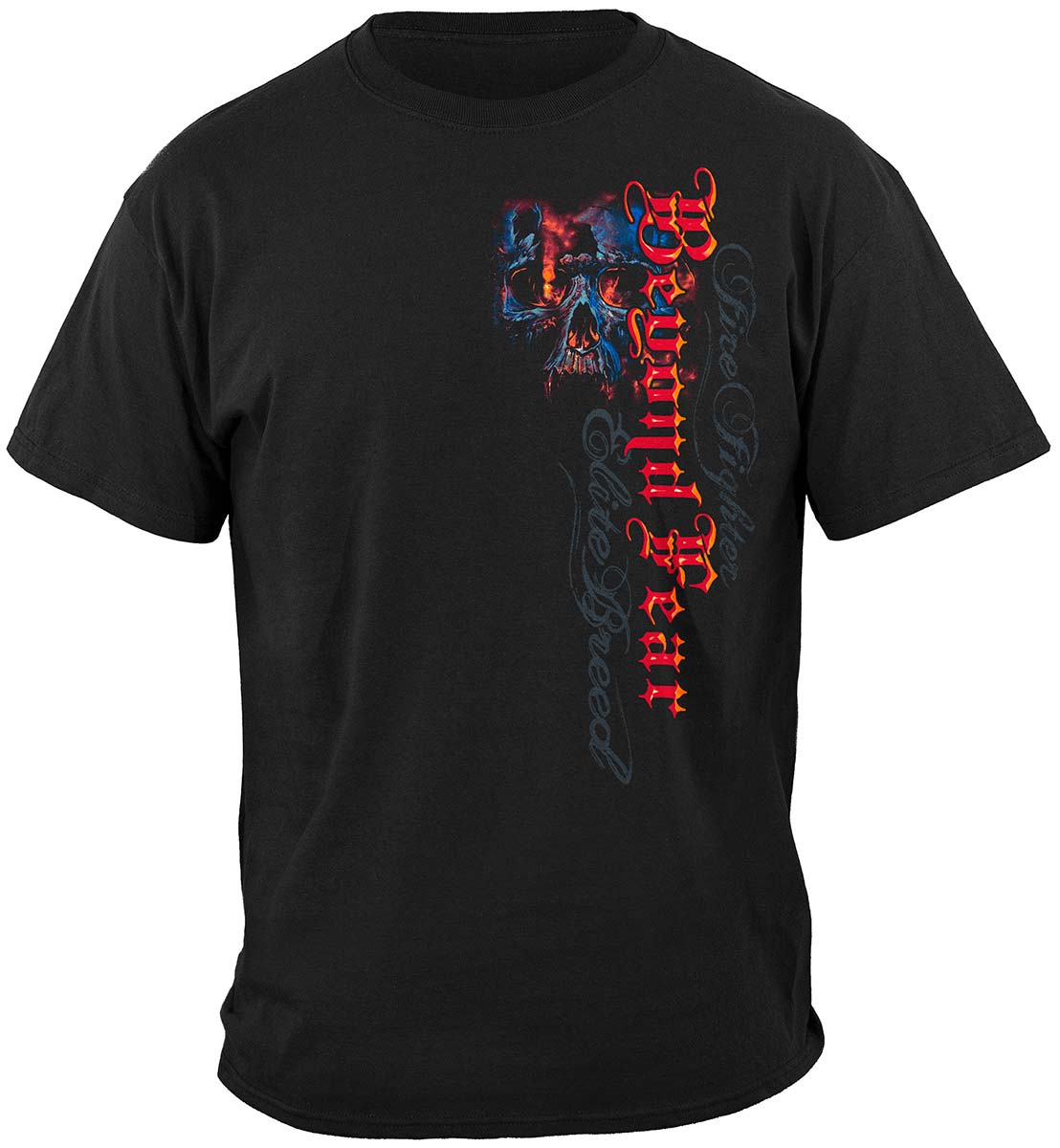 Elite Breed Beyond Fear Skull T-Shirt - front view
