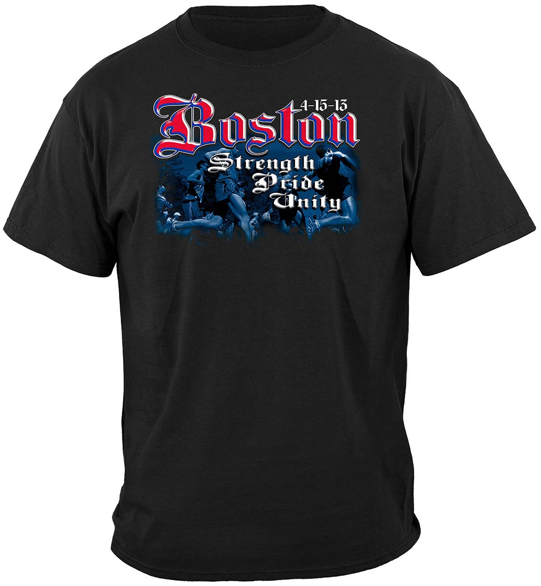 Elite Breed Boston Strong T-Shirt - front view