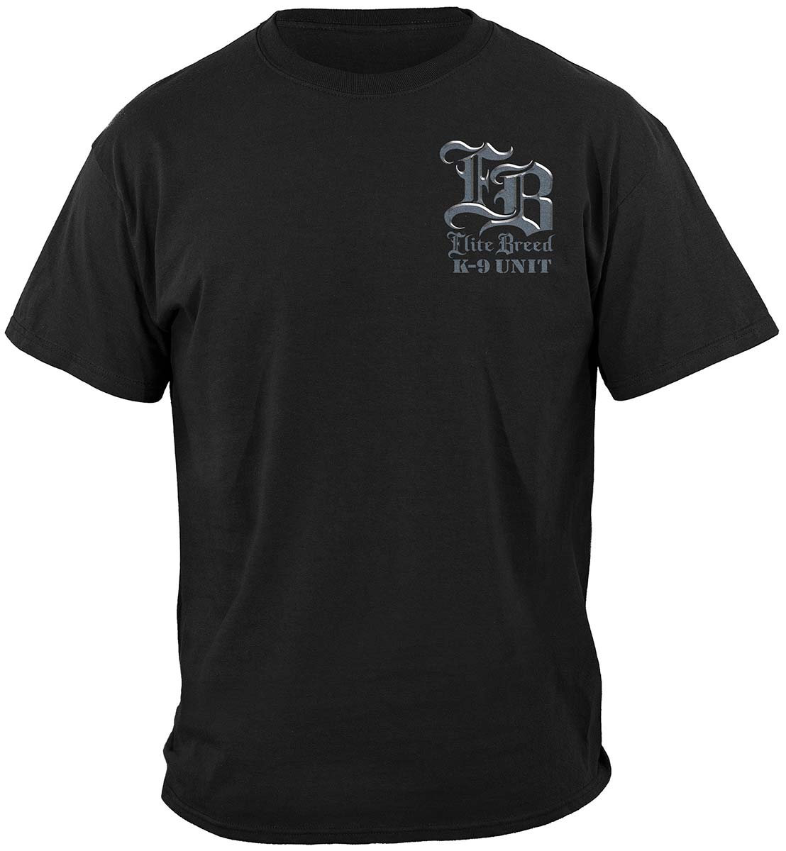 Elite Breed K9 Police T-Shirt - front view