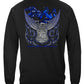 Elite Breed Law Enforcement Eagle Long Sleeve Shirt - back view