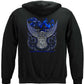 Elite Breed Law Enforcement Eagle Hoodie - back view