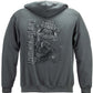 Elite Breed Elite Gray Law Enforcement Hoodie - back view