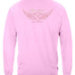Firefighter Fire Angel Long Sleeve Shirt - back view