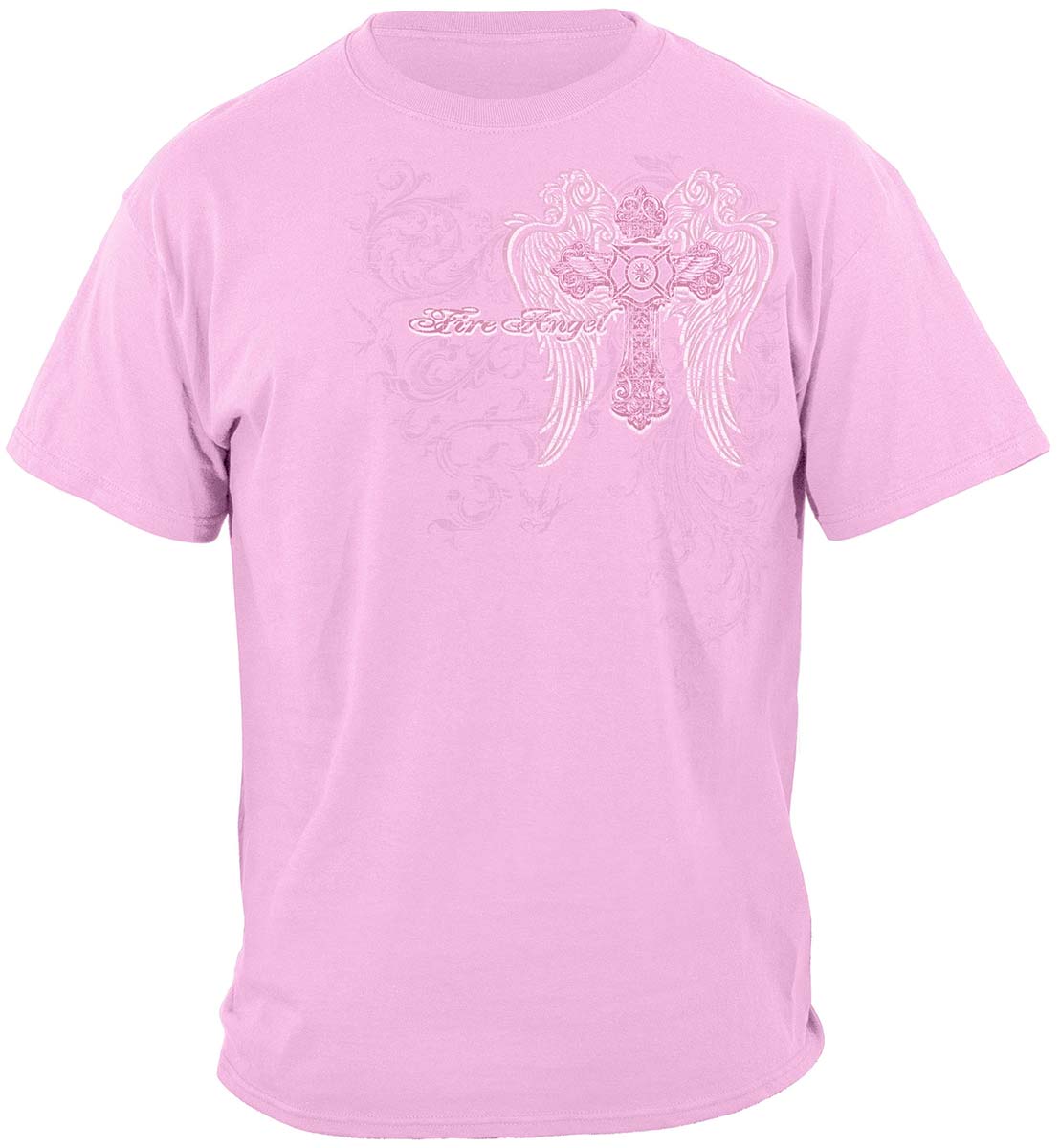 Firefighter Fire Angel T-Shirt - front view