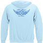 Firefighter Fire Angel Hoodie - back view