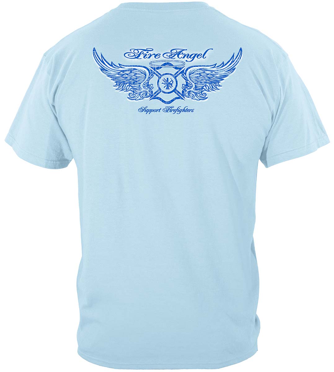 Firefighter Fire Angel T-Shirt - back view