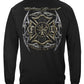 Elite Breed Firefighter Blades Silver Foil Long Sleeve Shirt - back view