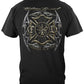 Elite Breed Firefighter Blades Silver Foil T-Shirt - back view