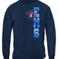 Elite Breed EMS Fight Cancer Long Sleeve Shirt - front view
