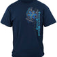 Elite Breed EMS Chrome Wings Silver Foil T-Shirt - front view