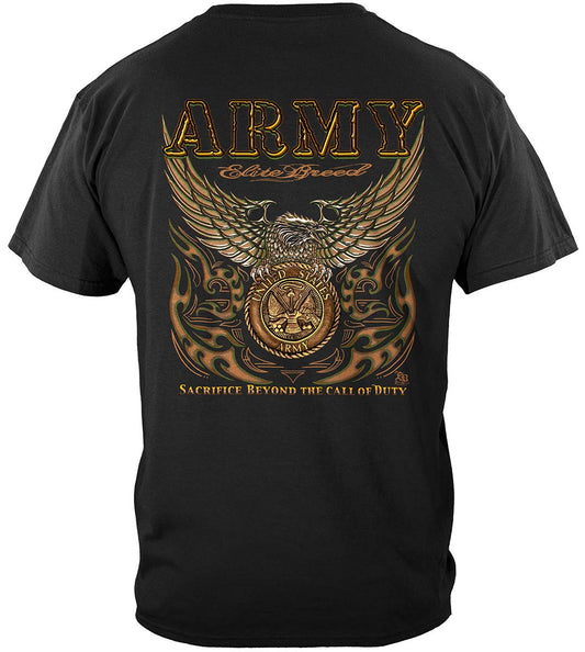 Elite Breed Army T-Shirt - back view