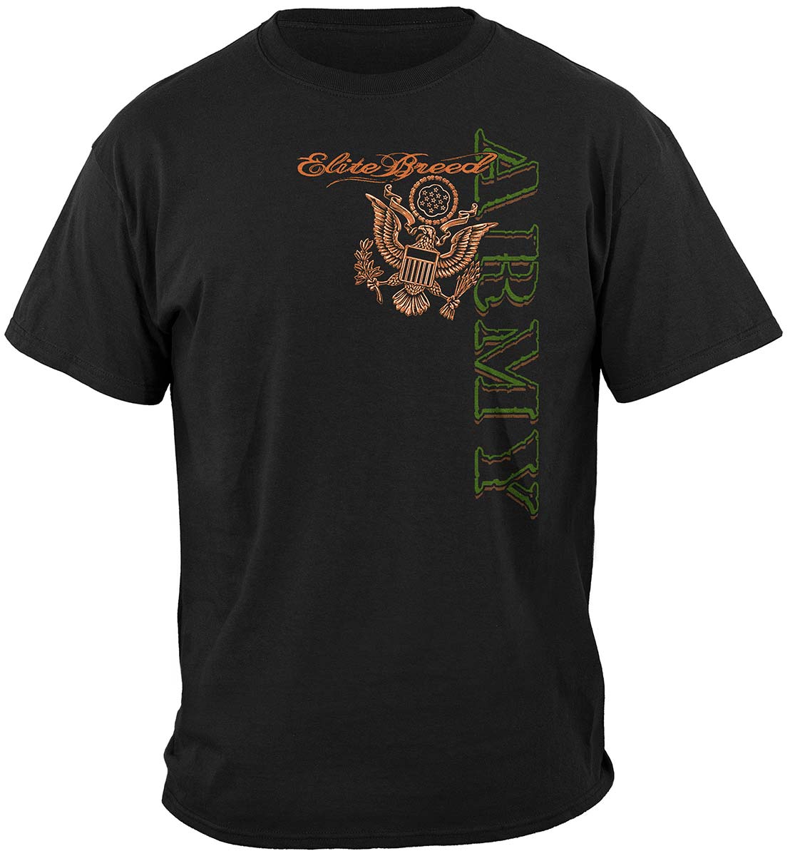 Elite Breed Army T-Shirt - front view