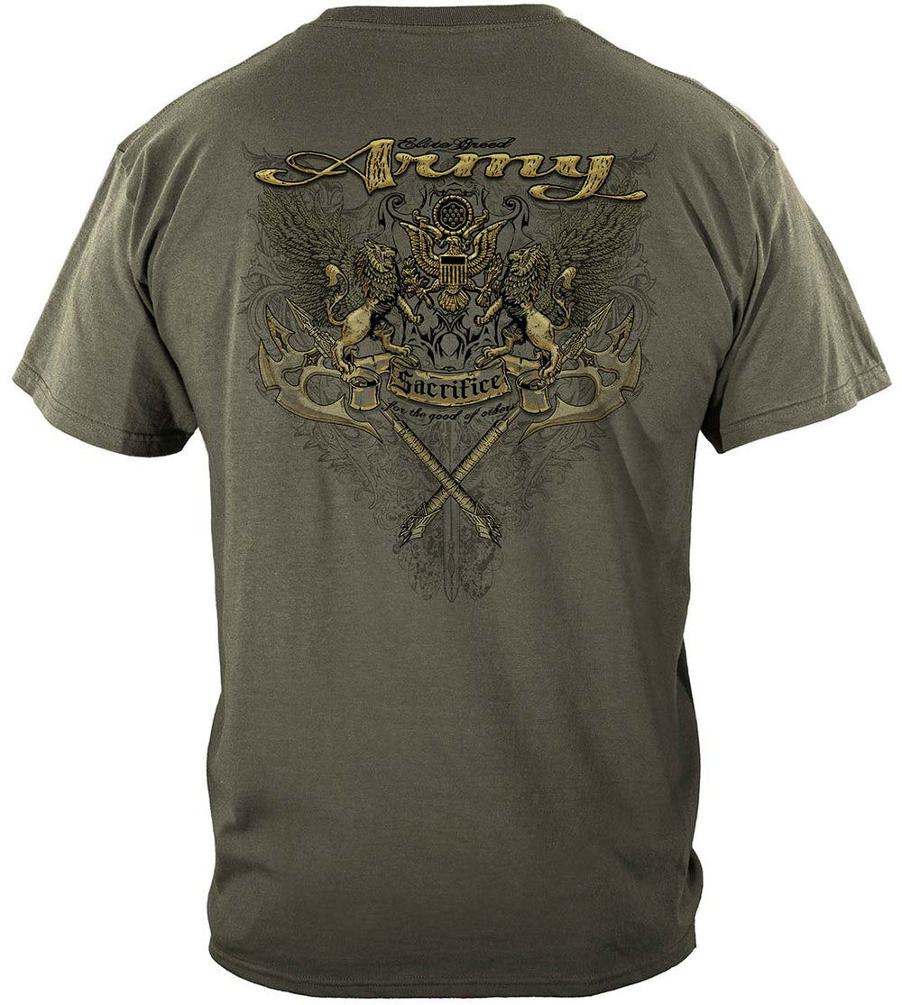 Army Lions Elite Breed T-Shirt - back view